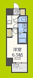 ファーストフィオーレ九条 1Kの間取図画像