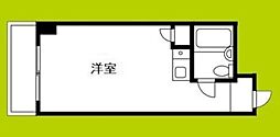 エムテック桑津 ワンルームの間取図画像