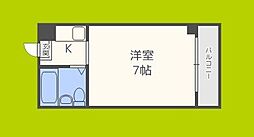 ルネッサンスガーデンヒルズ ワンルームの間取図画像