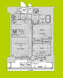 プレリス長田オルヴィア 2LDKの間取図画像