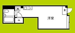 マンションMK・2 ワンルームの間取図画像