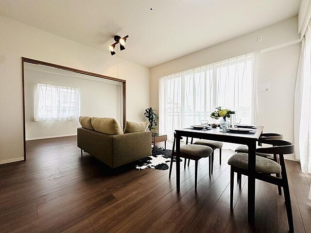 リビング/ダイニング 藤和シティホームズ常磐平 5階/504号室