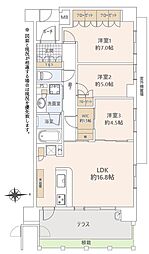 間取図画像 3LDK