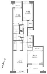 間取図画像 3SLDK
