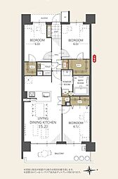 間取図画像 3LDK