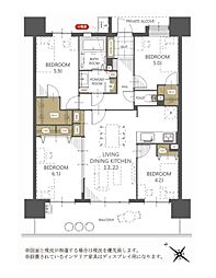 間取図画像 4LDK