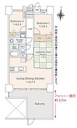 ライオンズガーデン稲毛園生町 3LDKの間取図画像