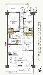 間取図画像 3LDK