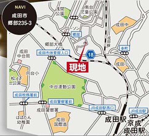 地図を拡大表示