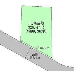 鶴巻1丁目 建築条件なし