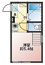 ヒルズ日吉B棟 106 ｜ 神奈川県横浜市港北区日吉6丁目1-5（賃貸アパート1R・1階・13.36㎡） その2