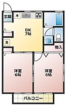 ブルーメ 101 ｜ 神奈川県横浜市港北区箕輪町3丁目25-44（賃貸アパート2DK・1階・40.00㎡） その2