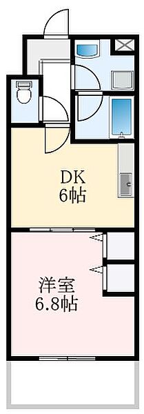 大阪府和泉市池田下町(賃貸マンション1DK・2階・31.74㎡)の写真 その2