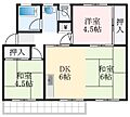 狭山住宅14号棟4階4.9万円