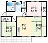 狭山住宅14号棟4階5.4万円