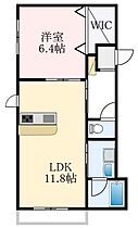 大阪府和泉市池田下町1836-3（賃貸アパート1LDK・1階・46.53㎡） その2