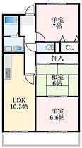 大阪府富田林市大字新堂（賃貸マンション3LDK・2階・65.34㎡） その2