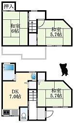 狭山駅 5.3万円