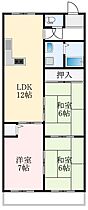 大阪府堺市東区草尾（賃貸マンション3LDK・3階・63.18㎡） その2