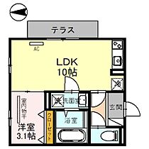 大阪府堺市東区北野田22-1（賃貸アパート1LDK・3階・32.80㎡） その2