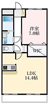 大阪府大阪狭山市西山台6丁目（賃貸マンション1LDK・2階・52.25㎡） その2