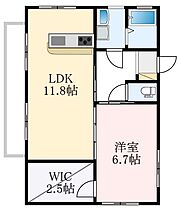 大阪府堺市中区深井水池町（賃貸アパート1LDK・2階・47.43㎡） その2