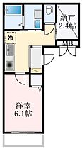 大阪府堺市中区深井沢町（賃貸マンション2K・4階・28.95㎡） その2