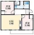 狭山住宅7号棟1階4.5万円