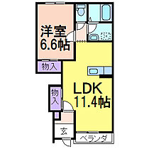 シルフィード(ペット飼育可）  ｜ 栃木県鹿沼市御成橋町2丁目2021-27（賃貸アパート1LDK・1階・44.52㎡） その2