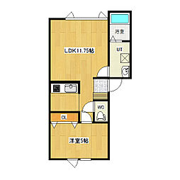 ココルチア 2階/2-A