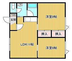 パークハイツ中の島 1階/101