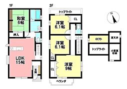 中古戸建 北区米が瀬町