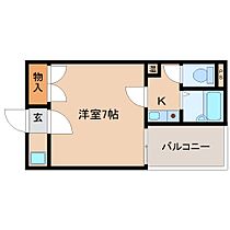 ＫＢＫ高天ビル 206 ｜ 奈良県奈良市林小路町1-1（賃貸マンション1K・2階・20.64㎡） その2