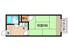 松嶋ビューハイツ 1C ｜ 奈良県奈良市興善院町15（賃貸アパート1K・1階・19.00㎡） その2