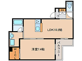 クオリスタ奈良 102 ｜ 奈良県奈良市大宮町2丁目2-35（賃貸マンション1LDK・1階・44.11㎡） その2