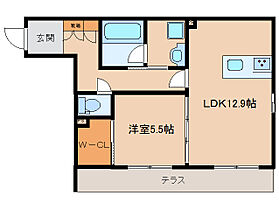 きたまちスクエア 101 ｜ 奈良県奈良市東笹鉾町30（賃貸マンション1LDK・1階・52.32㎡） その2