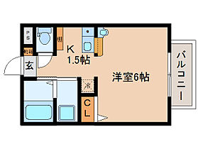 グリシーヌ  ｜ 奈良県奈良市法蓮町（賃貸アパート1R・1階・20.00㎡） その2