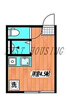 東京都杉並区方南１丁目（賃貸アパート1R・1階・10.06㎡） その2