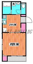 東京都渋谷区西原２丁目（賃貸マンション1DK・2階・32.38㎡） その2