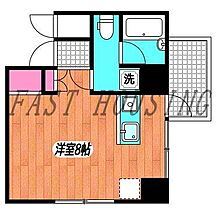 東京都新宿区西新宿３丁目（賃貸マンション1R・4階・22.56㎡） その2