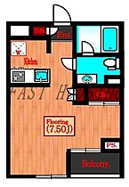 東京都渋谷区代々木５丁目（賃貸マンション1R・3階・22.86㎡） その2