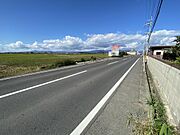 前面道路（県道2号線方面）