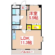 サンライズガーデン  ｜ 鹿児島県鹿児島市川上町2529番地1（賃貸アパート1LDK・2階・41.04㎡） その2