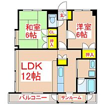 日高ビル  ｜ 鹿児島県鹿児島市住吉町4番地1（賃貸マンション2LDK・3階・57.70㎡） その2