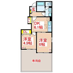 🉐敷金礼金0円！🉐グレートガーデン・藤崎I