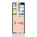新屋敷山元マンション2階3.7万円