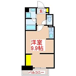 Seplus南林寺 ワンルームの間取図画像