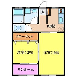🉐敷金礼金0円！🉐フォレストコート　Ａ棟