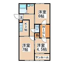 🉐敷金礼金0円！🉐クレール　Ｂ棟