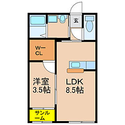 ＧｒａＶｉｓｔａ札元　Ｂ棟